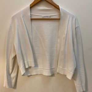 Women’s White Cardigan